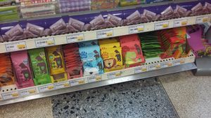 The Vegan candy selection at The Happy Apple in Torquay