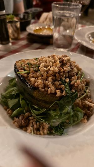 Monthly special roasted acorn squash  at Pia's Trattoria in Gulfport