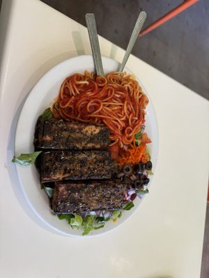 Tofu steak  at Mama Says in Torrance