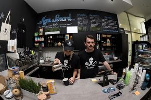 Staff  at Ocean Shepherd Espresso Bar in Sunshine Coast