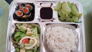 2019 vegetarian meal at Thao Linh in Cuc Phuong