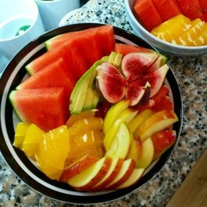 friut salads at Veggie Vibez in Ashton Under Lyne