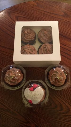 Birthday cupcakes :) at Veggie Vibez in Ashton Under Lyne