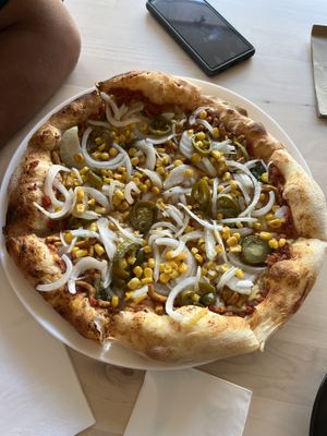 Pizza Mexico  at Veganel in Nuremberg