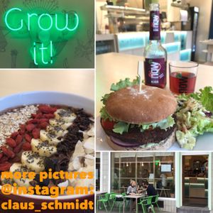 20170518 Redbean Burger & Açai Bowl at Veganel in Nuremberg