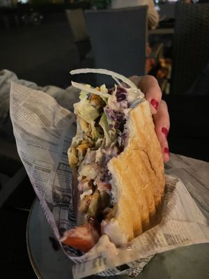 Kebab  at Veganel in Nuremberg