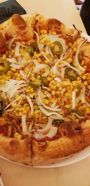 Pizza Mexico at Veganel in Nuremberg