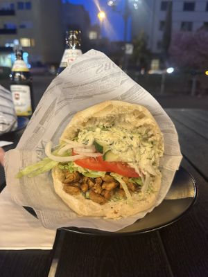 Vegagyros  at Veganel in Nuremberg