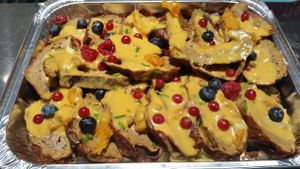 Redondo de seitan relleno at Pasteleria Marian in Guadalajara