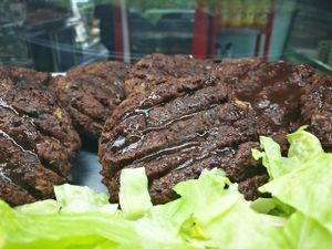 Burguer at Pasteleria Marian in Guadalajara