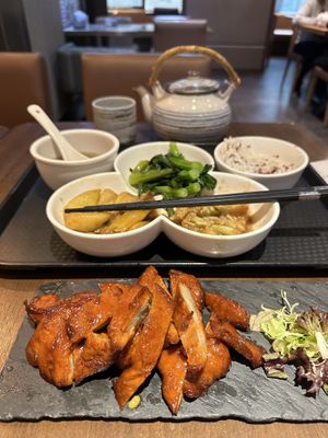   at Oriental Vegetarian 東方素 in Hong Kong Island