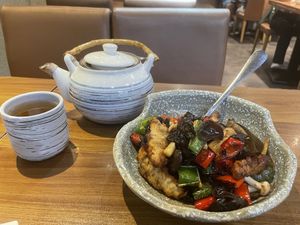   at Oriental Vegetarian 東方素 in Hong Kong Island