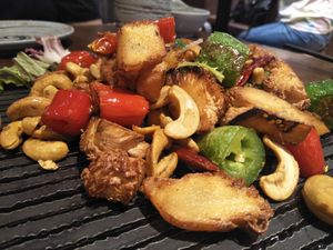 Sichuan monkey head mushroom at Oriental Vegetarian 東方素 in Hong Kong Island