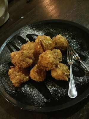 Fried banana  at Sawasdee in Koh Chang Ranong