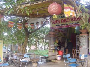 Restaurant as seen from outside at Anh Dao Vang in A Luoi