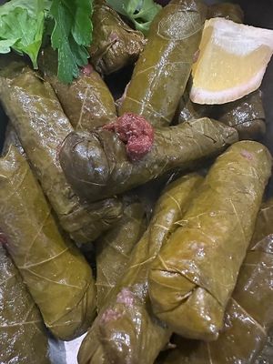 Feuille de vigne à la griotte  at Cigköftem in Lyon