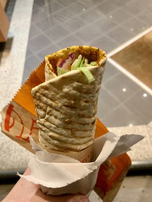 lahmachun  at Cigköftem in Lyon