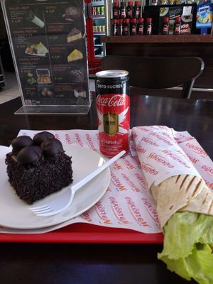 Vegan-veggie lunch. at Cigköftem in Lyon