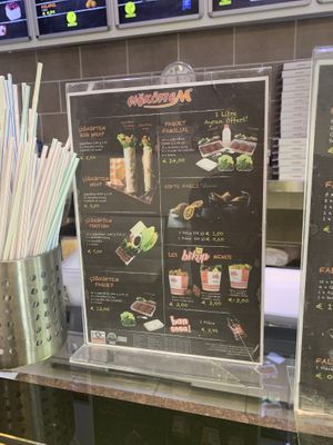 smaller menu for view at Cigköftem in Lyon