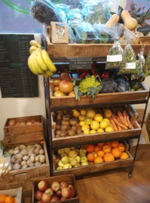 Organic fruit and vegetables at Nueva Era in Sevilla