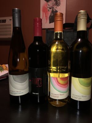 All their wines are vegan   at Farmer's Market - Union Square in New York City