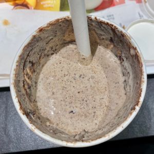 Chocolate Milkshake (Lyxshake Choklad) at MAX - Vasagatan in Stockholm