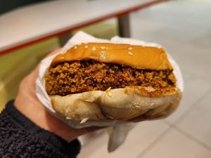 Crispy Supreme Sandwich at MAX - Vasagatan in Stockholm