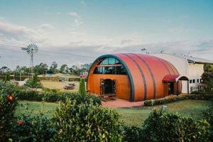 look for the big barrel! at The Ice Box Cafe in Sunshine Coast