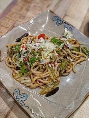 Black pepper udon at Simple Life - Pavilion Elite in Kuala Lumpur