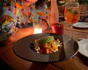   at La Playita in Bacalar