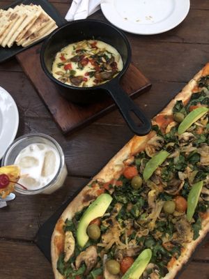 *Flatbread only*  at La Playita in Bacalar