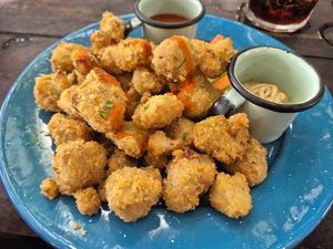 Buffalo cauliflower at La Playita in Bacalar