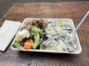 Large! Magic Mushroom, with buckwheat and quinoa! at Vantra Eden in West London