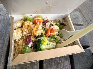 Chicken box #Veganuary at Vantra Eden in West London