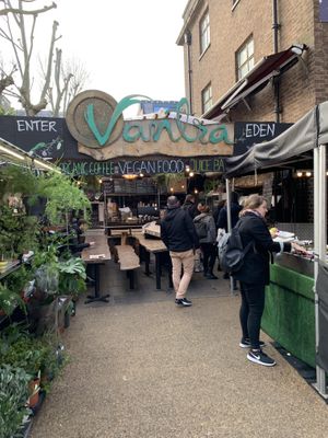 Entrance at Vantra Eden in West London