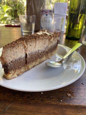 Tiramisu at Luv Burger in Nosara