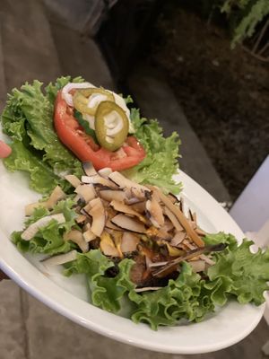 Coco bacon✨ at Luv Burger in Nosara