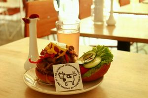 Luv Burger at Luv Burger in Nosara