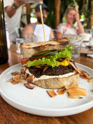  at Luv Burger in Nosara