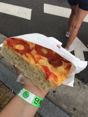 focaccia tomato bread  at The Bakers Table - 더베이커스테이블 in Seoul