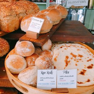 German Rye, Pita Vegan! at The Bakers Table - 더베이커스테이블 in Seoul