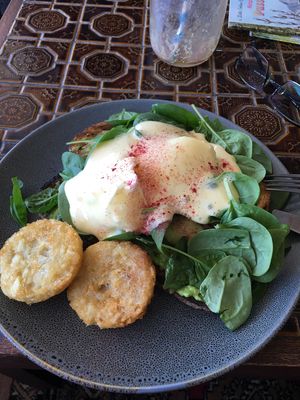 Benny’s brekkie...  at The Glass Onion Society in Long Jetty