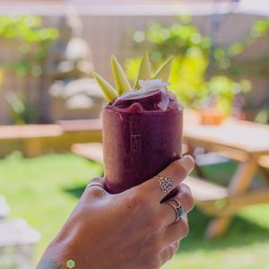 vegan smoothies  at Komuniti in Long Jetty