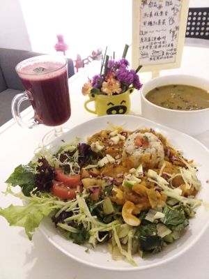 / at Raw Chefs Cafe in Kowloon