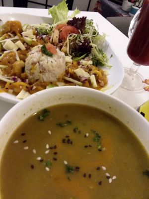 / at Raw Chefs Cafe in Kowloon