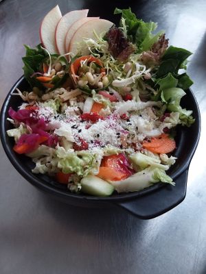 Garden Waldorf Salad (Raw Food) (Lunch) at Raw Chefs Cafe in Kowloon