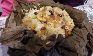 Lotus Leaf Wrapped Assorted Rice (Lunch) at Raw Chefs Cafe in Kowloon