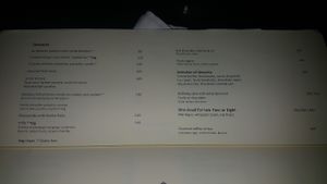 desserts at Bo & Zin in Marrakech