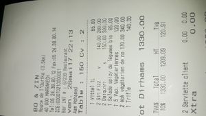 dinner for 2 (inc cocktails) at Bo & Zin in Marrakech