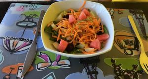 Tropical salad at Al Natural  in Pedasi